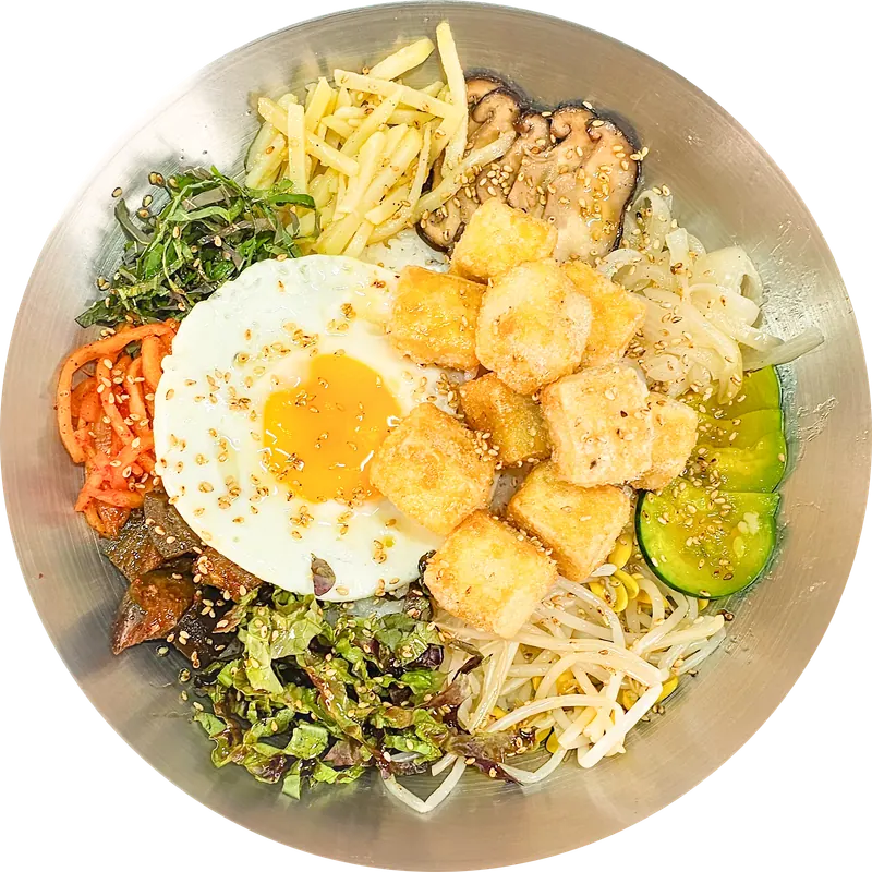 비밥 두부계란비빔밥